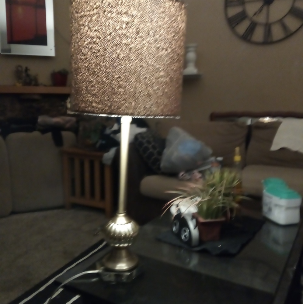 Beautiful one of a kind lamp...